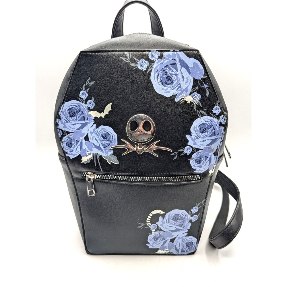 Nightmare Before Christmas Coffin Jack Skellington Mini Backpack BioWorld